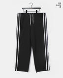 Kensi low-rise nylon track wide pants