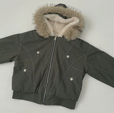 Unique Vintage Fur Full Lining Padding Jacket