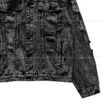 Metro Washing Damage Denim Jacket