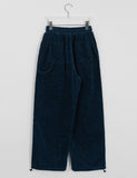 [unisex] Adela bending string corduroy carpender rivet wide pants