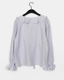 Ponto Dot Frill Blouse
