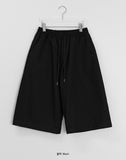 Gohins Cotton Banding Bermuda Pants