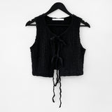 Riya Wrinkle Ribbon Vest