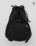 Yar Nylon Ballet Core Strap Mesh Pocket String Backpack