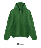 Neel Heavy Knit Hooded Jumper