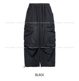 Flynn diagonal pocket denim cargo pants