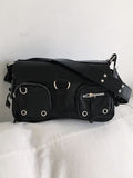 Seongah Two-Pocket Eyelet Shoulder Bag
