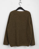 Siku Damage Dekki Round Loose Fit Long Sleeve Knit T-Shirt