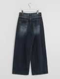 Porui Washing Wide Denim Pants