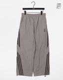 Dyoka Diagonal Track Nylon 2Way Wide Pants
