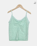 Juven See-through Lace Sleeveless
