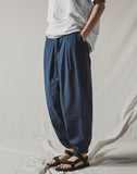 low key banding cool balloon pants