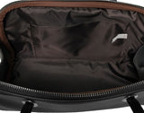 Lentz leather square shoulder bag