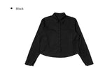 Ethan Basic Crop Shirt