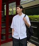 Hidden Pocket Half Shirt