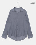 Any loose fit gauze see-through shirt