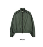 Tudi Diagonal Track Nylon Wind Jumper