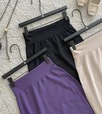 Wender Basic Slit Mermaid Banding Skirt