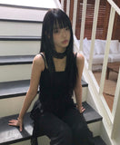 Novella Lace Frill Sleeveless