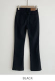 Bssel Banding Brushed Bootcut Pants
