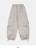 Trudy pintuck balloon wide shirring cargo pants