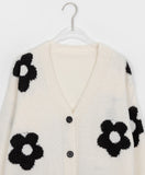Marville flower knit cardigan