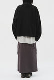 (W) Son Cargo Long Skirt