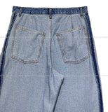 Poin Track Reverse Balloon Denim Pants