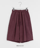[unisex] Homecar Vintage Pigment Banding Bermuda Pants