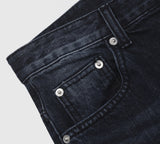 Teets Deep Blue Wide Denim Pants