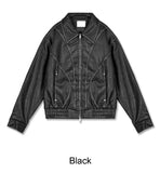 Ellen Washed Vintage Leather Jacket