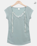 Reya Halter Short Sleeve T-shirt