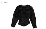 Kewpie Angora Knit Sleeveless Bolero Set
