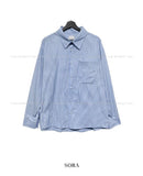 Merris Stripe Overfit Shirt