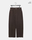 Tenor Wide-Fit Cotton Long Pants