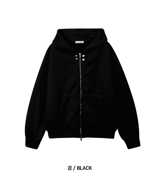 COSYHARU】Snap Dope Hood Zip Up