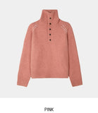 Tessie Stitch High Neck Two-Way Knit