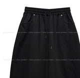 Liik Back Cross Studded Cotton Pants