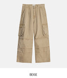 Theo Washed Double Pocket Cargo Pants