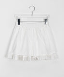 Nomoi Lace Tiered Mini Skirt