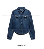 Bano Two-Pocket Slim Denim Shirt