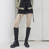 Vne Nylon String Mini Skirt