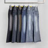 4-Season Washing Span Bootcut Denim Pants