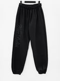 Lehman Lettering Brushed Jogger Pants