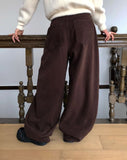 Seru Cotton Brushed Wide Balloon Pants