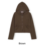 Larsen Star Waffle Hooded Zip-Up