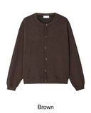 Moel Crop Brush Cardigan