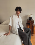 Ampoule stripe half shirt