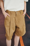 Balloon One Tuck Dart Shorts