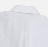 Aaron Summer Basic Half Crop Shirt